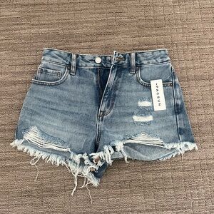 NWT Pacsun High Rise Festival Jean Shorts